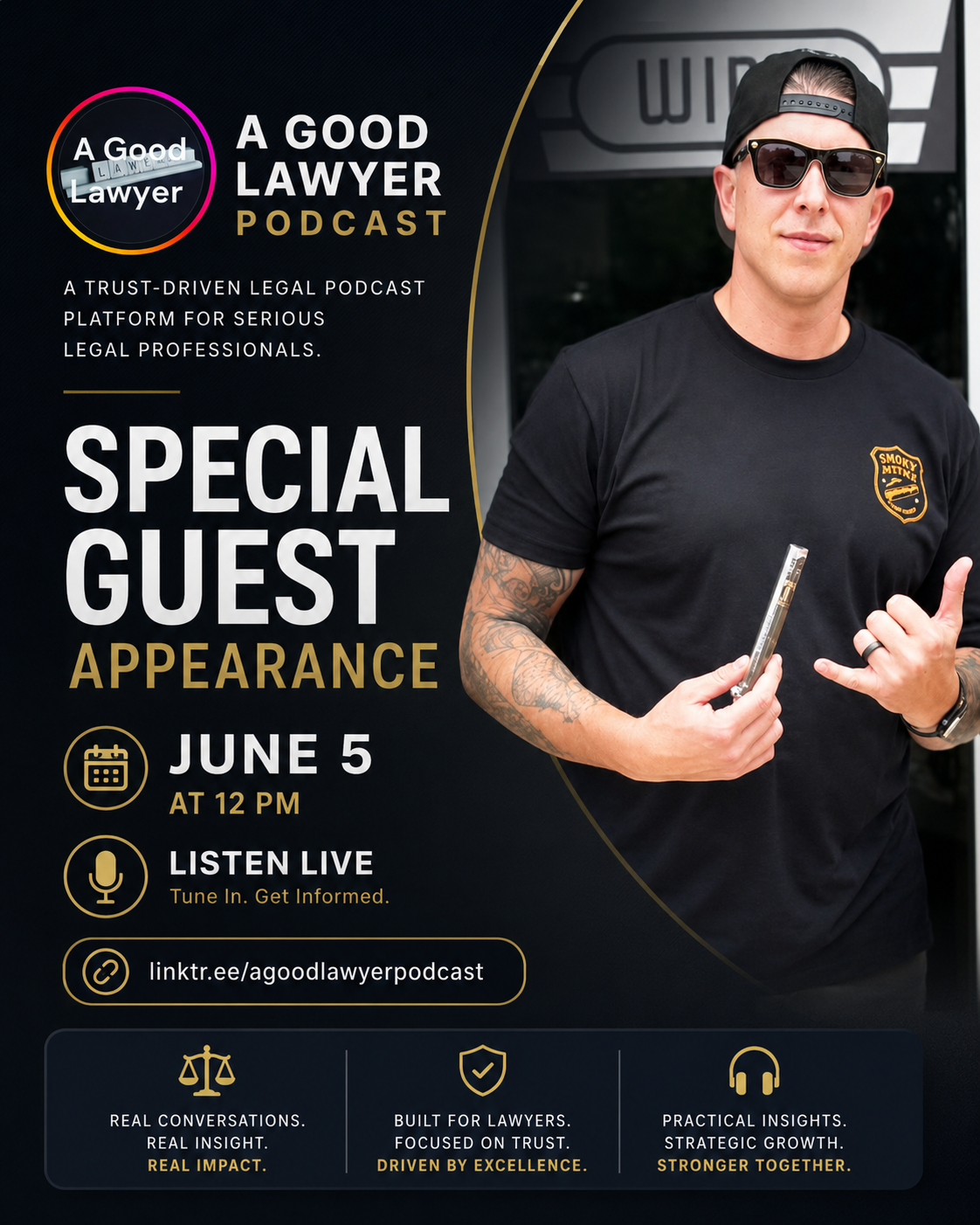 A Good Lawyer Podcast with Ralphie